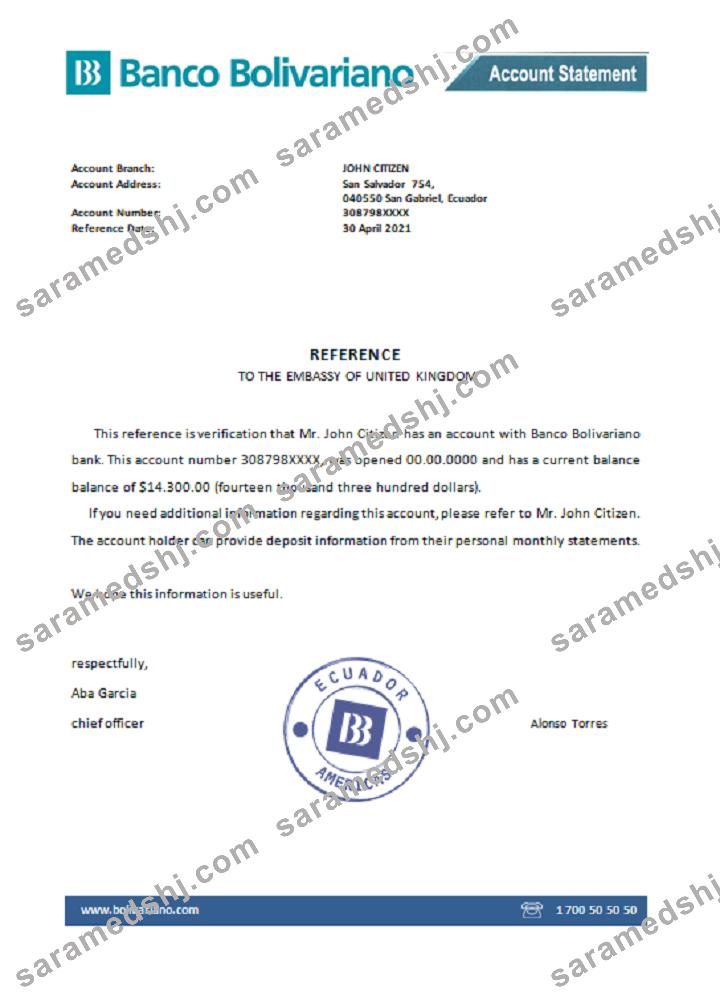 Ecuador_Banco Bolivariano bank_reference